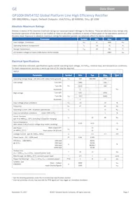 GP100H3R48TEZ Datasheet Page 2