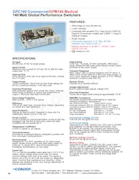 GPM140-28 Datasheet Copertura