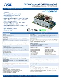 GPM41-12G Datasheet Cover