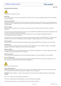 GWS25048/CO2 Datasheet Cover