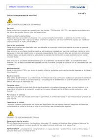 GWS25048/CO2 Datasheet Pagina 9