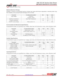 HBC25ZH-T Datasheet Pagina 2