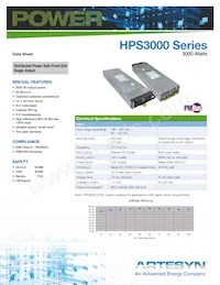HPS3000-9-001 Datasheet Cover