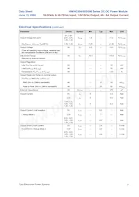 HW006A0M1-S Datasheet Page 3