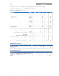 HW010A0G1-SZ Datasheet Page 4