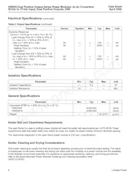 HW025FG Datasheet Page 4