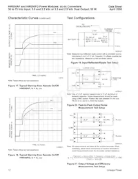 HW050FG Datasheet Page 12