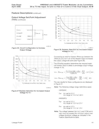 HW050FG Datasheet Page 15