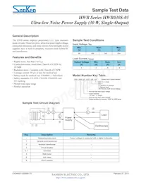 HWB030S-05-RM-C Datasheet Copertura