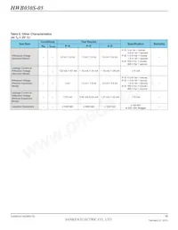 HWB030S-05-RM-C Datasheet Pagina 16