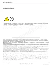 HWB060S-12-RM-C Datasheet Page 18