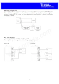 HWS3012 Datasheet Pagina 19