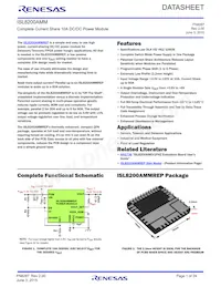 ISL8200AMMREP-T Datasheet Cover