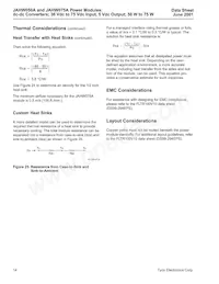 JAHW075A1 Datasheet Page 14