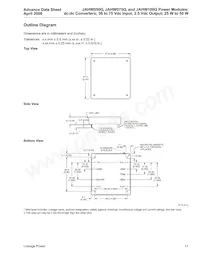 JAHW100G1 Datasheet Page 17