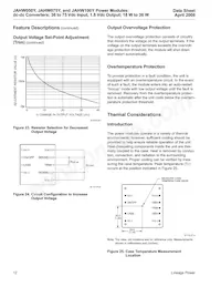 JAHW100Y1 Datasheet Page 12