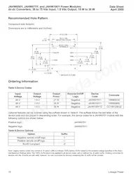 JAHW100Y1 Datasheet Page 18