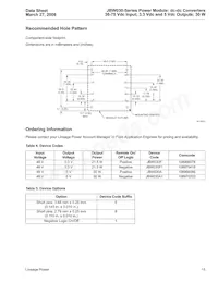 JBW030A1 Datasheet Page 15