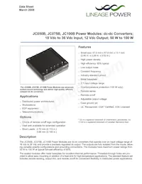 JC100B1 Datasheet Cover