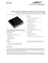 JC100C1 Datenblatt Cover