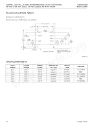 JC100C1 Datasheet Page 15