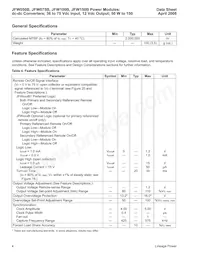 JFW050B1 Datasheet Page 4