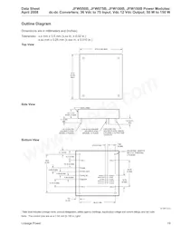 JFW050B1 데이터 시트 페이지 19