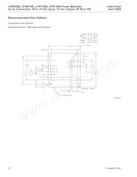 JFW050B1 데이터 시트 페이지 20