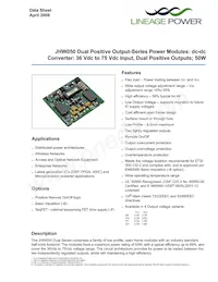 JHW050FY1 Datasheet Cover