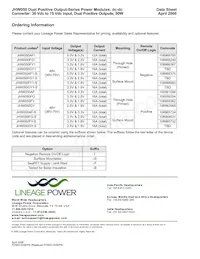 JHW050FY1 Datasheet Page 17