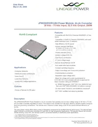 JPW200S52R51-BHZ Datenblatt Cover