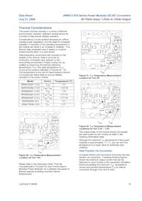 JRW070A0P1 Datasheet Page 18
