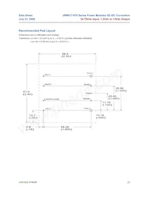 JRW070A0P1 Datasheet Page 23