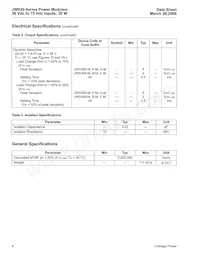 JW030F1-M Datasheet Page 4