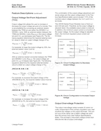 JW030F1-M Datasheet Pagina 13