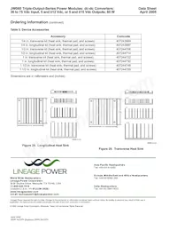 JW060ACL Datasheet Pagina 20