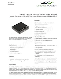 JW150A1數據表 封面