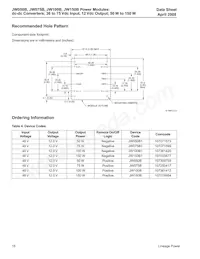 JW150B1 Datasheet Page 18
