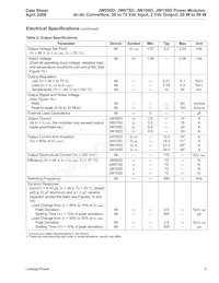 JW150D1 Datasheet Page 3