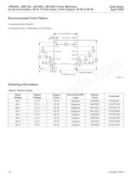 JW150D1 Datasheet Page 18