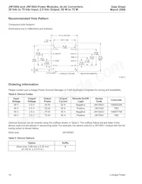 JW150G1 Datasheet Page 16