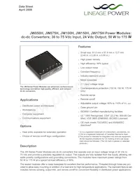 JW150H1 Datasheet Copertura