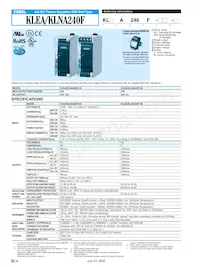 KLNA120F-48 Datasheet Pagina 4