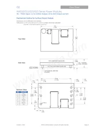 KW025A0P41-SRZ Datasheet Page 18