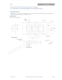 KW025A0P41-SRZ Datasheet Page 21