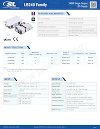 LB240S56K Datasheet Cover