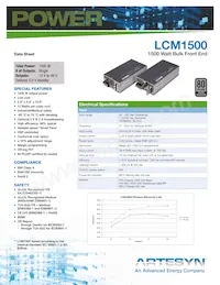 LCM1500Q-T-5 Datasheet Cover