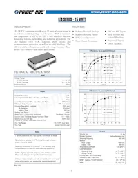 LES015ZG-3N 데이터 시트 표지