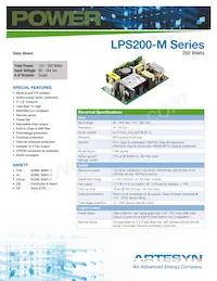 LPS208-M Datasheet Copertura