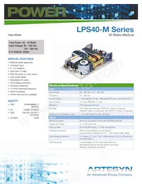 LPS42-M Datasheet Cover